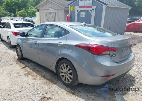 2015 Hyundai Elantra Se from USA, damaged, VIN 5NPDH4AE0FH547342
